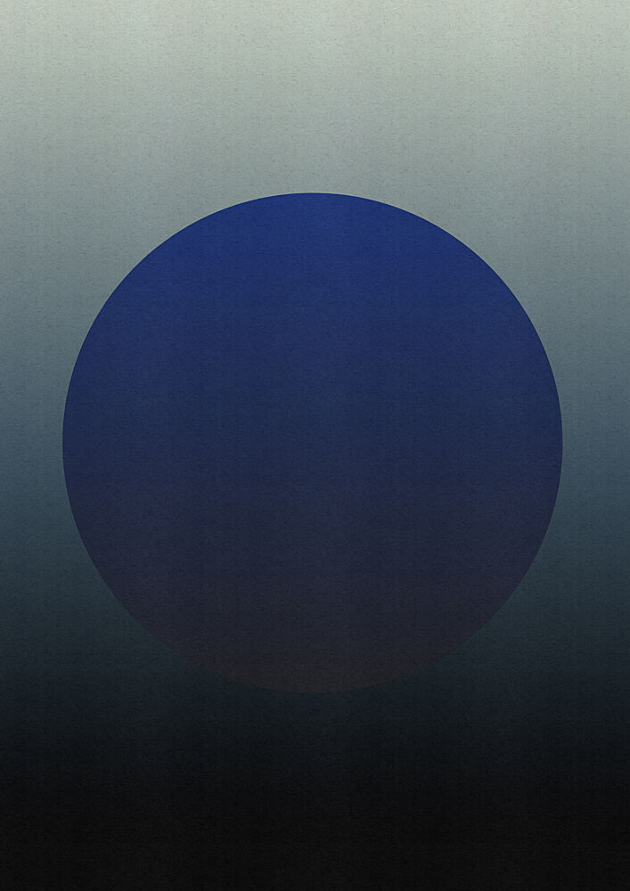 Deep Blue Horizon art print by Nicholas for $57.95 CAD