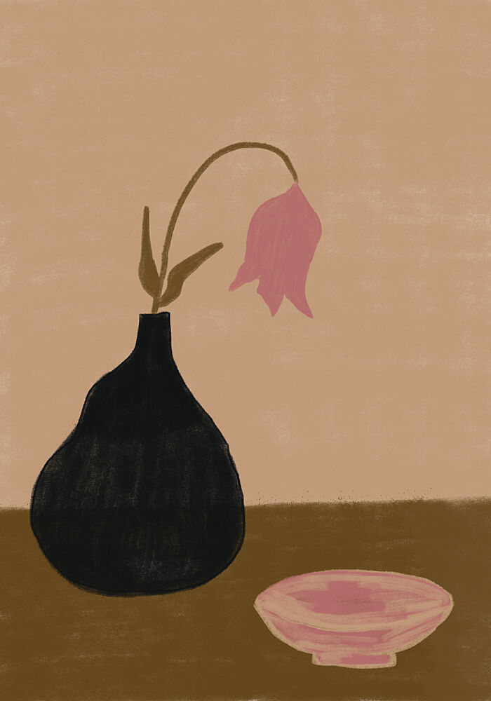 Minimal Pink Still Life art print by The Art Concept for $57.95 CAD
