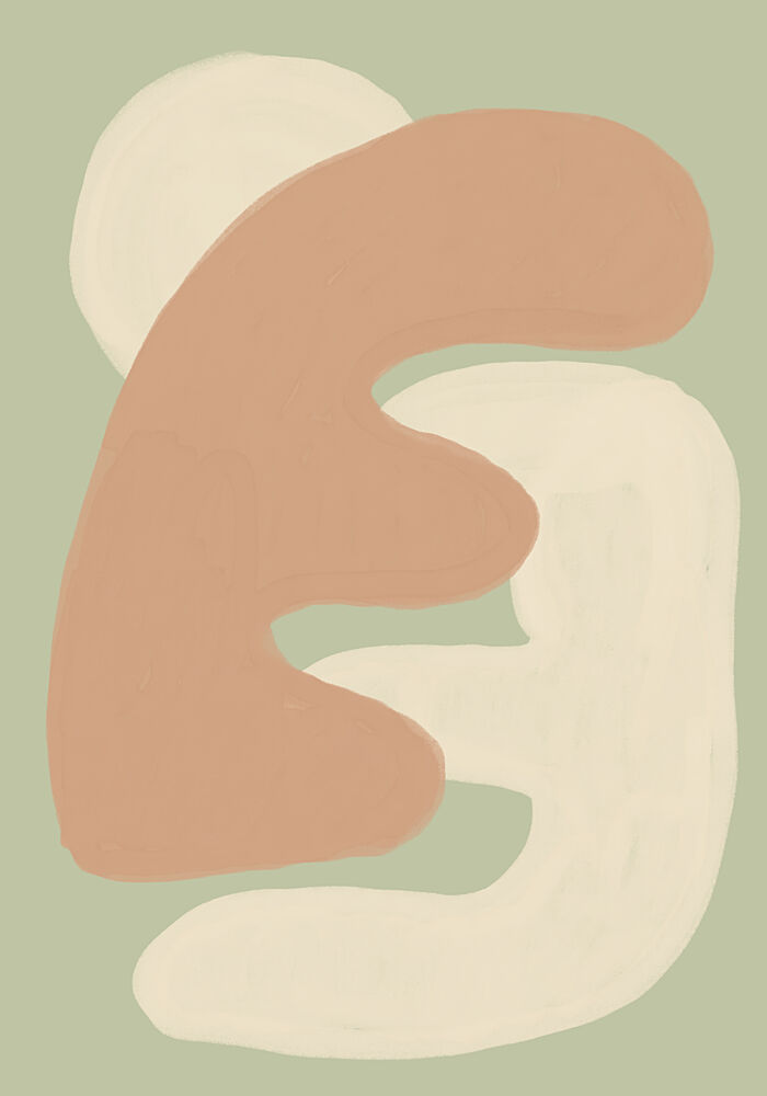 Blush Form Study art print by The Art Concept for $57.95 CAD