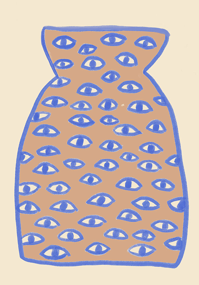 Watchful Eye Vessel art print by The Art Concept for $57.95 CAD
