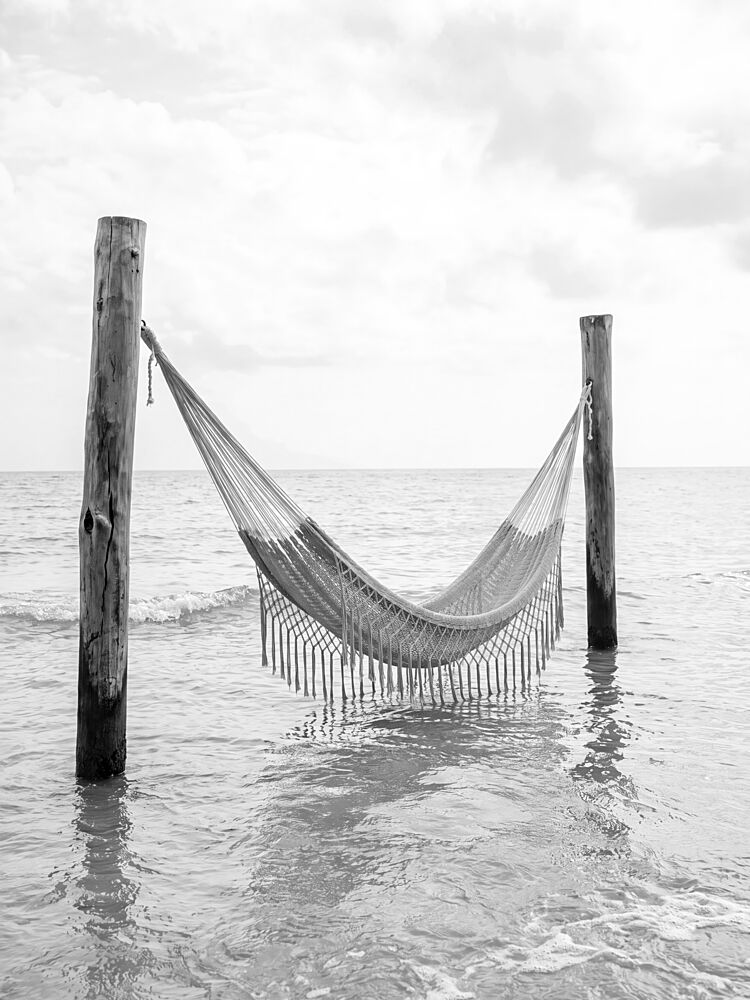 Serene Beach Hammock art print by Andreas Magnusson for $57.95 CAD