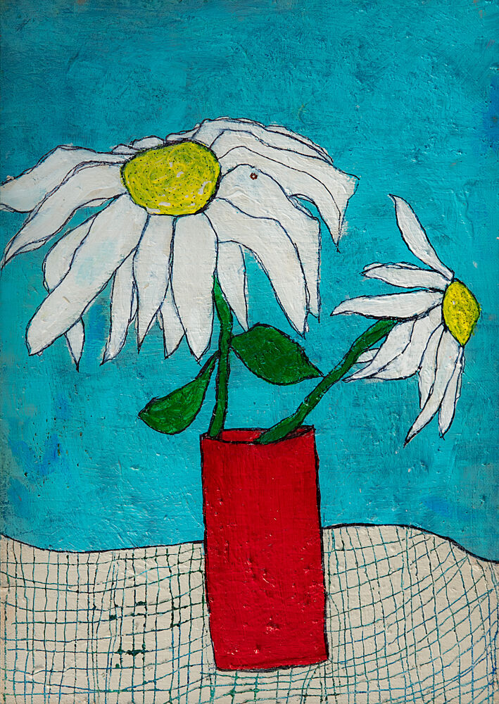 Naive Daisy Still Life art print by Dale Hefer for $57.95 CAD