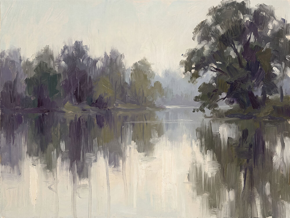 Misty River Reflections art print by Andreas Magnusson for $57.95 CAD