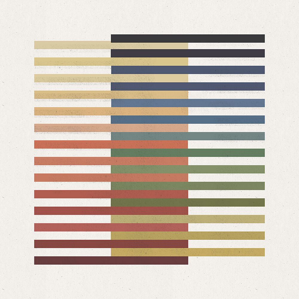 Dynamic Color Blocks art print by The Miuus Studio for $57.95 CAD