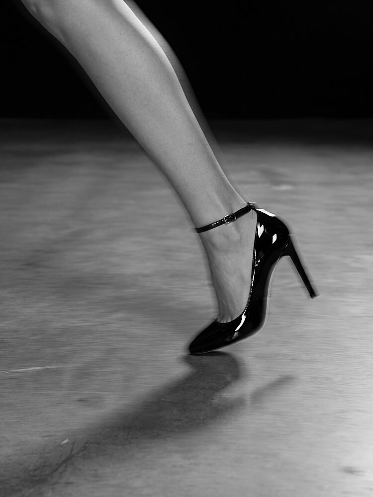 Confident High Heel Step art print by Andreas Magnusson for $57.95 CAD