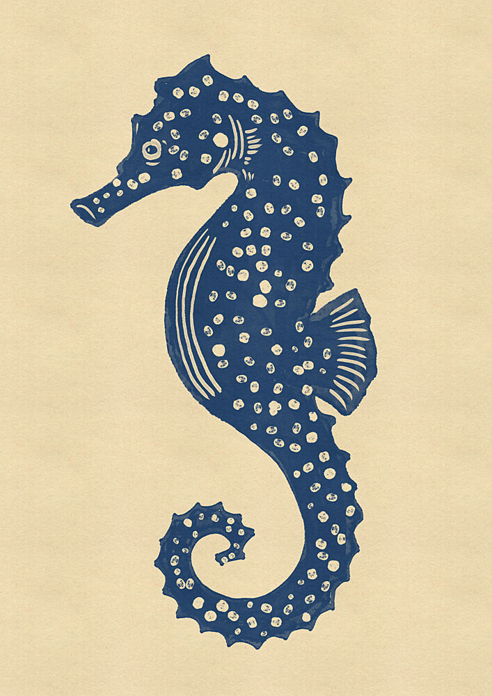 Seahorse art print by Nicholas for $57.95 CAD