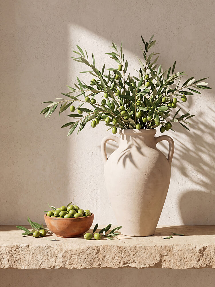 Rustic Mediterranean Olives art print by Andreas Magnusson for $57.95 CAD