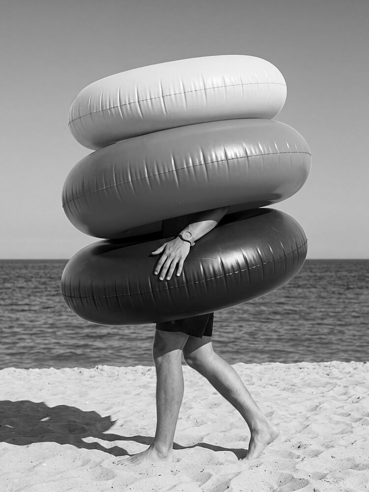 Summer Beach Rings art print by Andreas Magnusson for $57.95 CAD