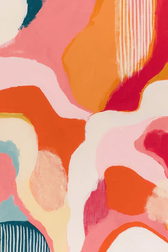 Vibrant Abstract Art art print by Melloi Art Prints for $57.95 CAD