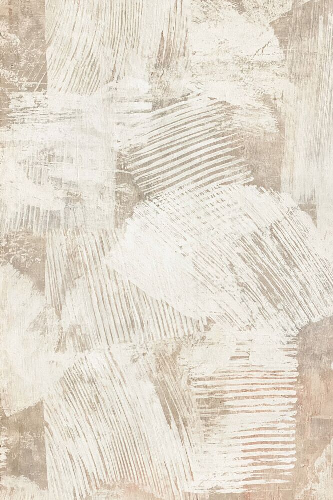 Neutral Abstract Strokes art print by Melloi Art Prints for $57.95 CAD