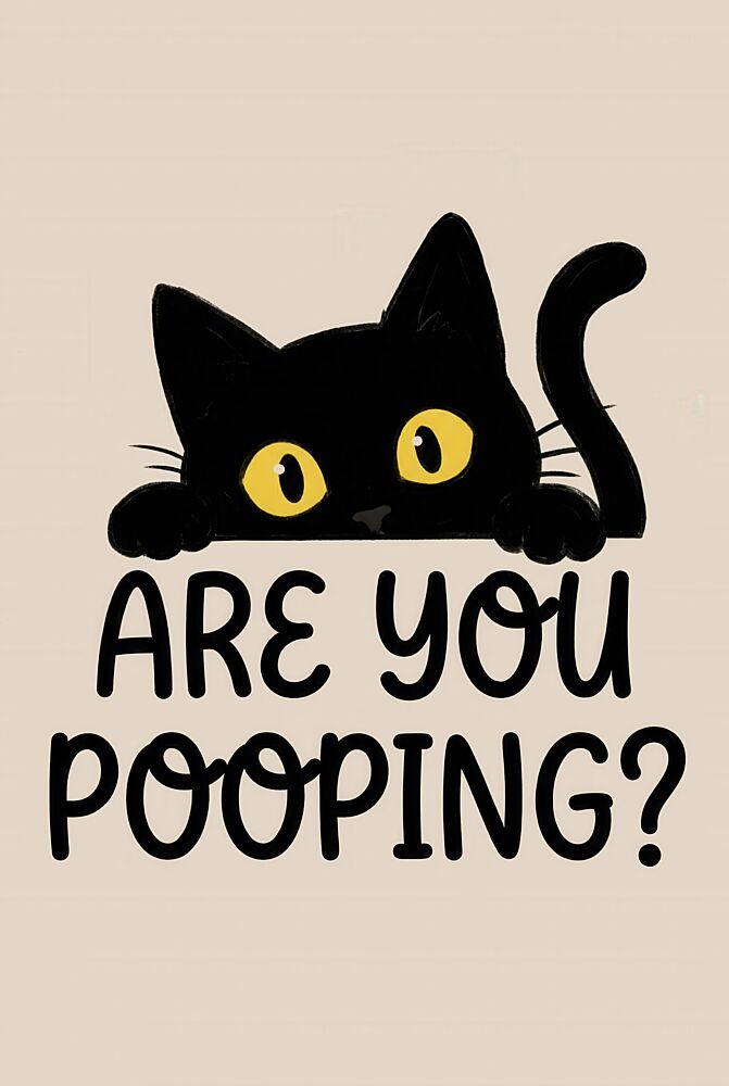Funny Peeking Cat art print by Melloi Art Prints for $57.95 CAD