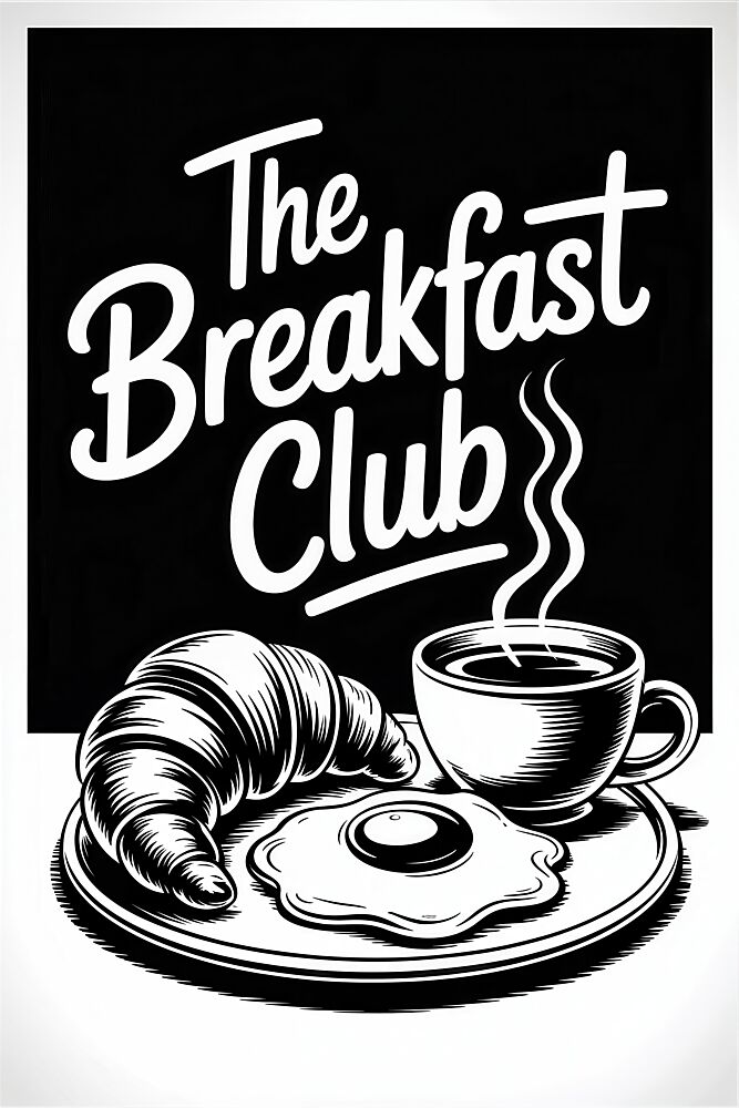 Classic Diner Breakfast art print by Melloi Art Prints for $57.95 CAD