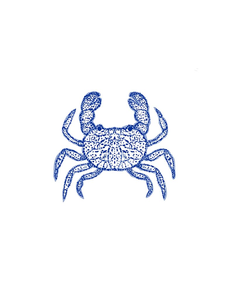 Coastal Blue Crab art print by Donaugh Austin for $57.95 CAD
