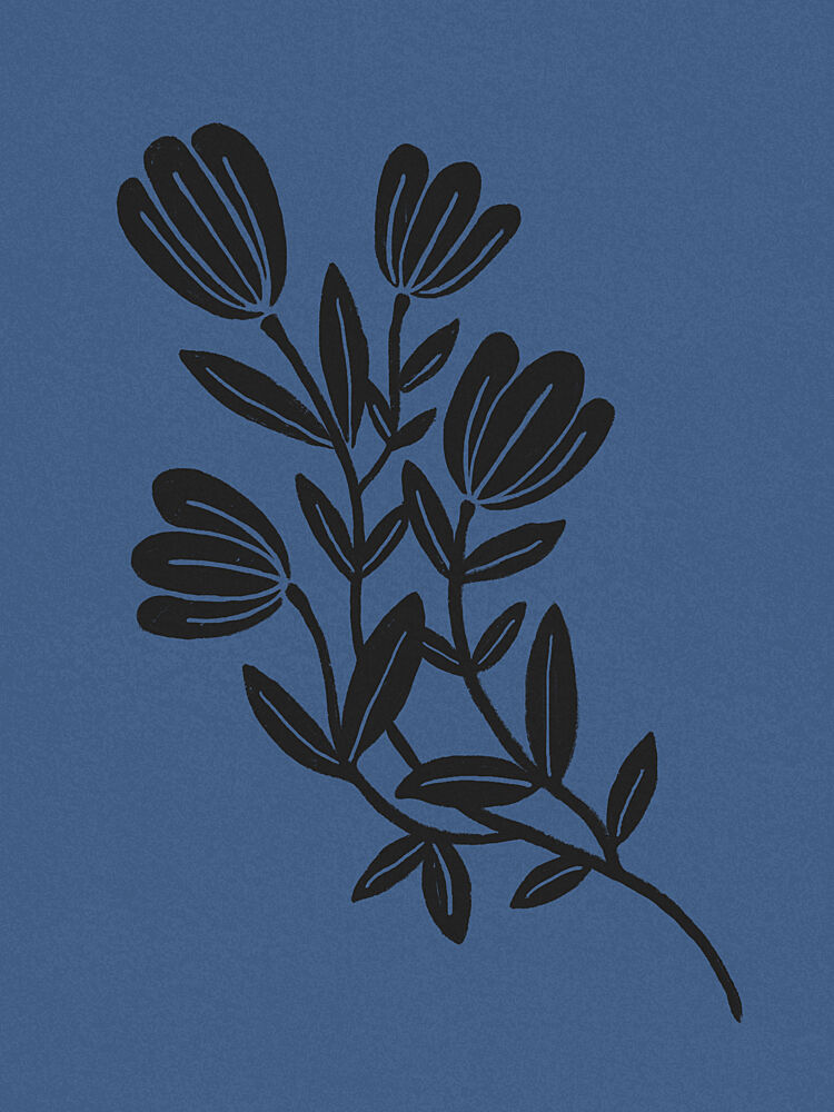 Minimalist Floral Branch art print by Krisztina Jung for $57.95 CAD