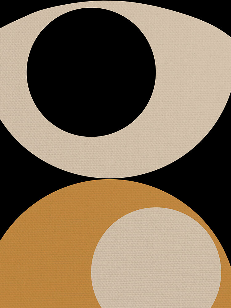 Abstract Geometric Circles art print by Fernando Vieira for $57.95 CAD