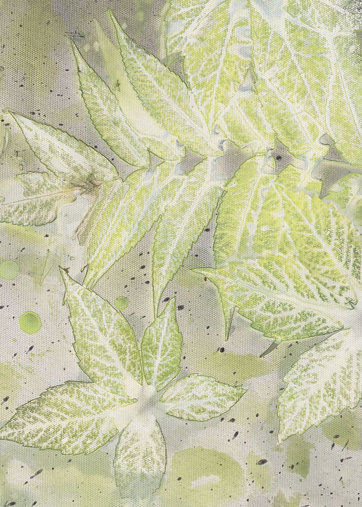 Ethereal Green Foliage art print by Maira Ribena for $57.95 CAD