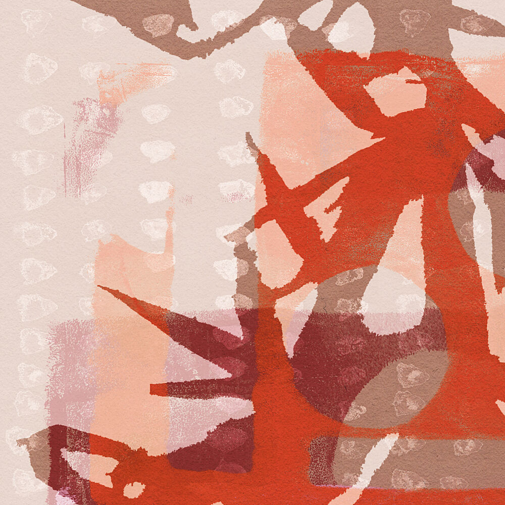 Dynamic Modern Abstract art print by Dina Dankers for $57.95 CAD