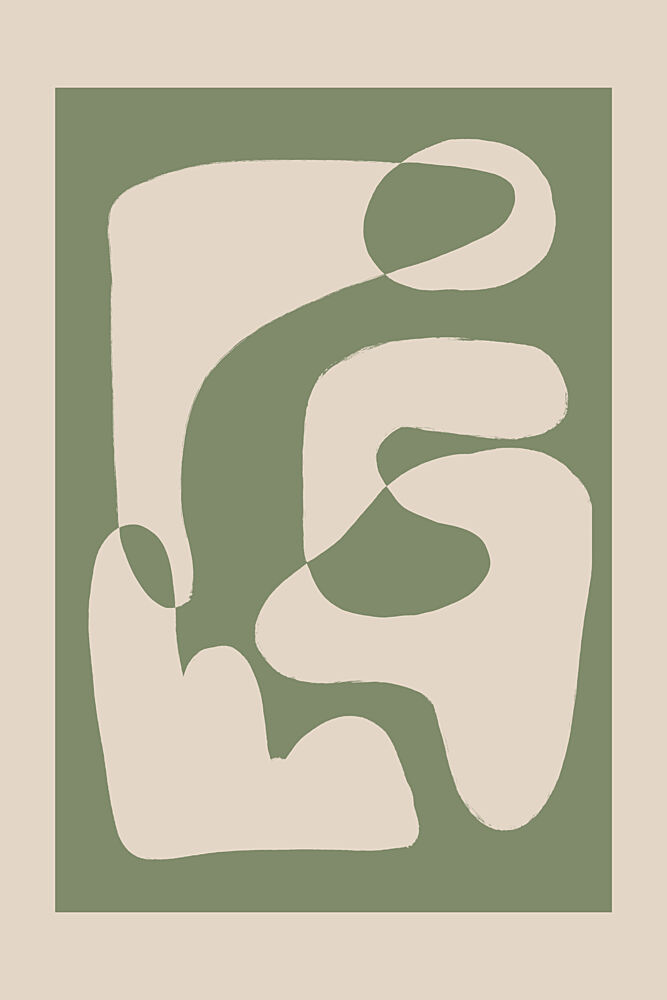Fluid Organic Abstraction art print by Melloi Art Prints for $57.95 CAD
