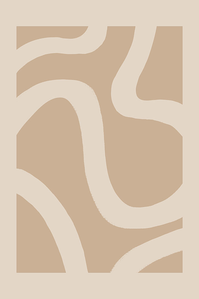 Soft Organic Curves art print by Melloi Art Prints for $57.95 CAD