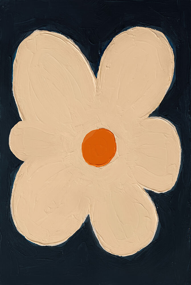 Simple Cream Bloom art print by Melloi Art Prints for $57.95 CAD