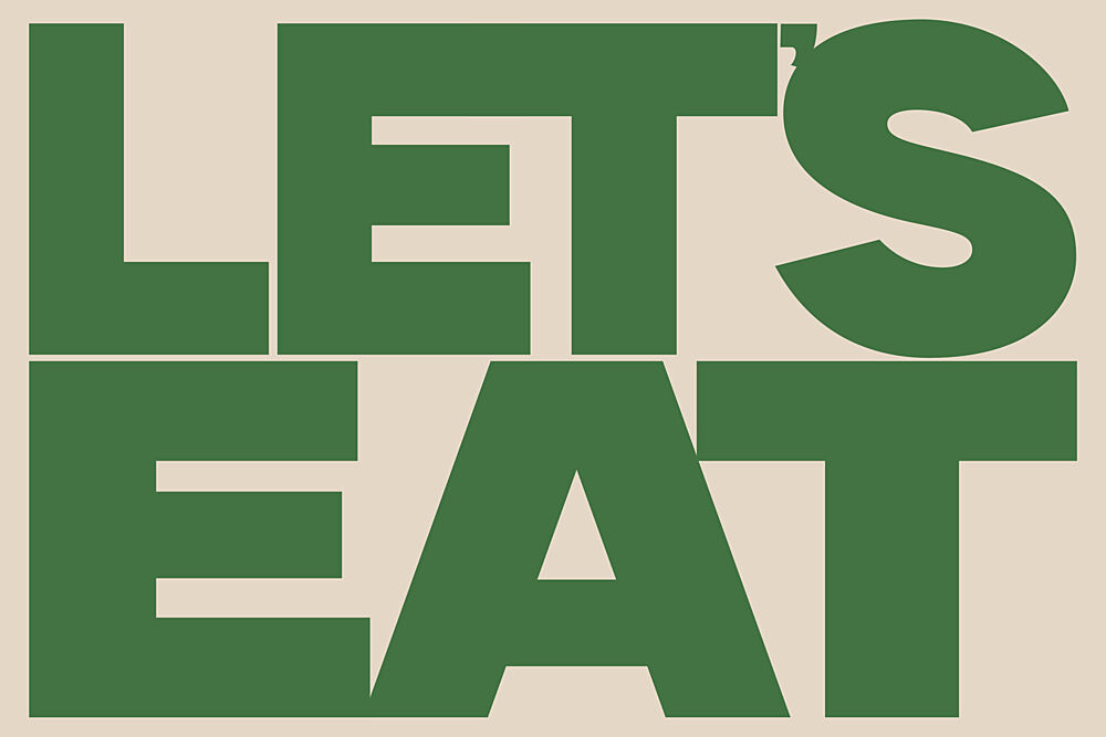 Lets Eat art print by Melloi Art Prints for $57.95 CAD