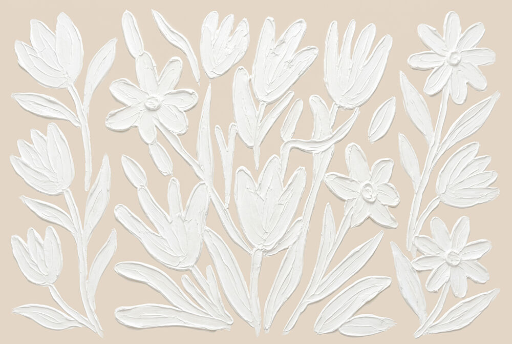 Soft Botanical Texture art print by Melloi Art Prints for $57.95 CAD