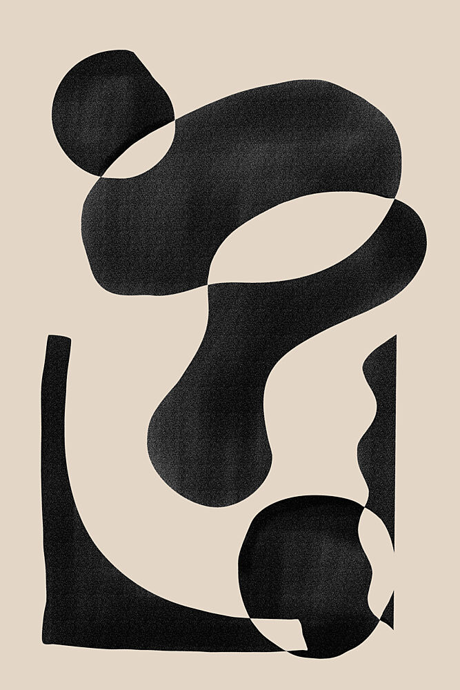 Dynamic Organic Shapes art print by Melloi Art Prints for $57.95 CAD