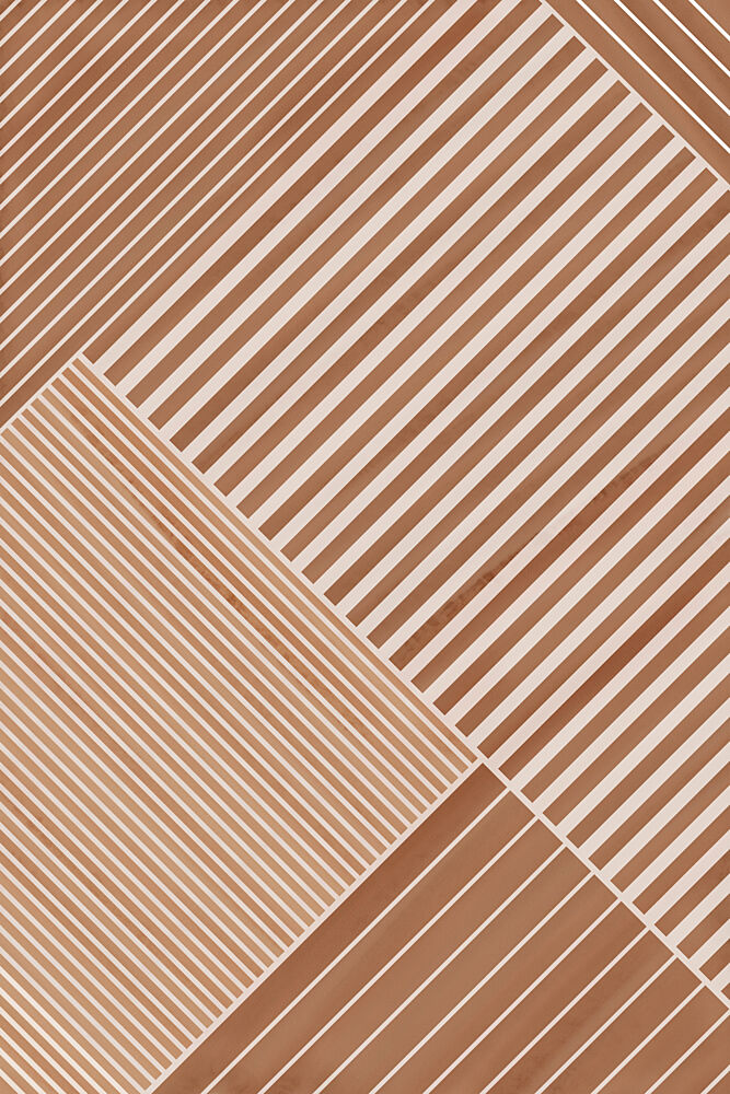 Modern Diagonal Pattern art print by Melloi Art Prints for $57.95 CAD