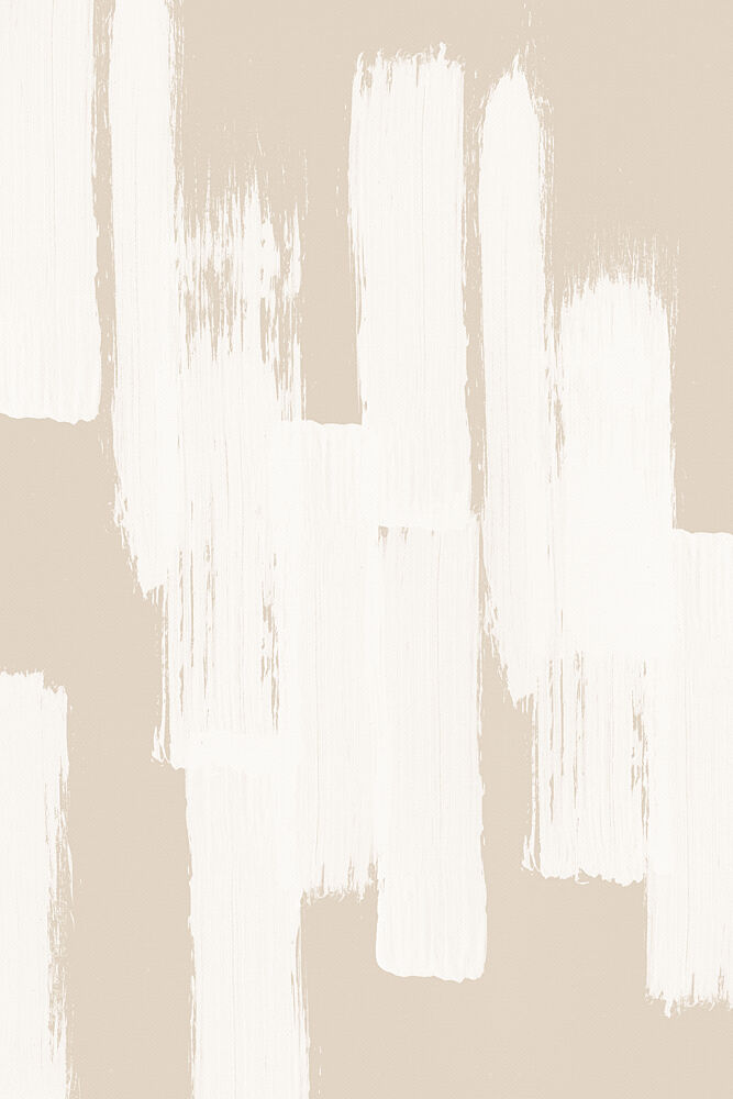 Abstract White Strokes art print by Melloi Art Prints for $57.95 CAD
