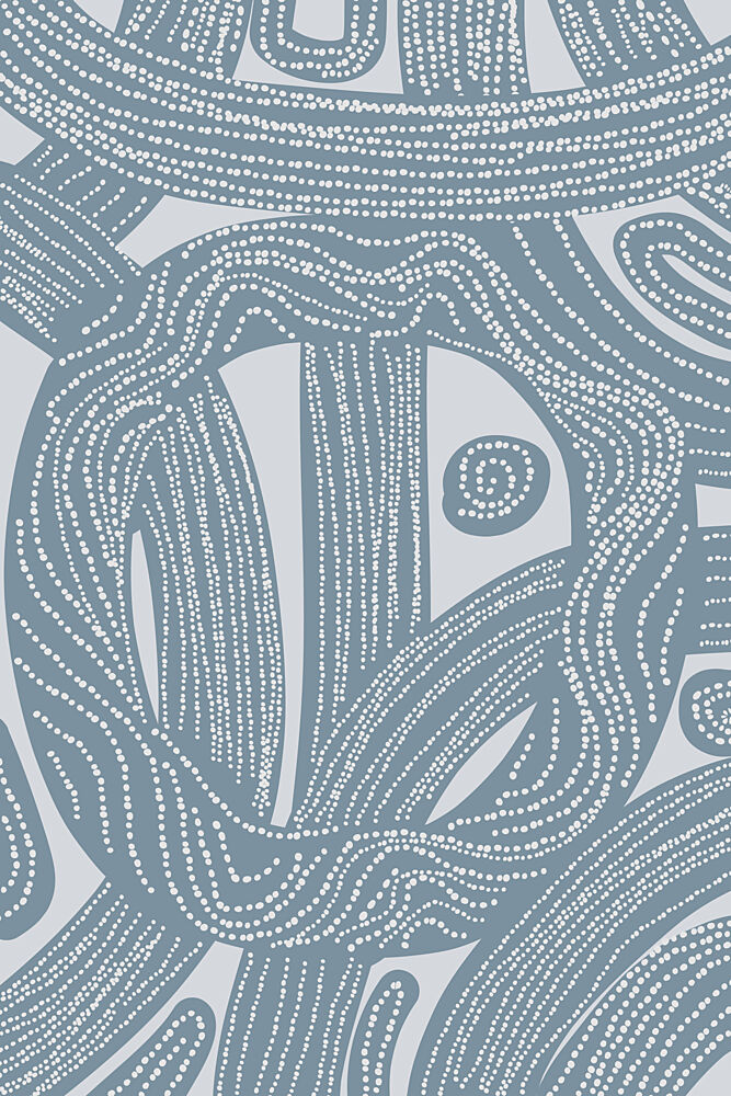 Dotted Organic Flow art print by Melloi Art Prints for $57.95 CAD