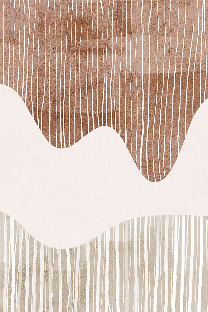 Earthy Abstract Landscape art print by Melloi Art Prints for $57.95 CAD