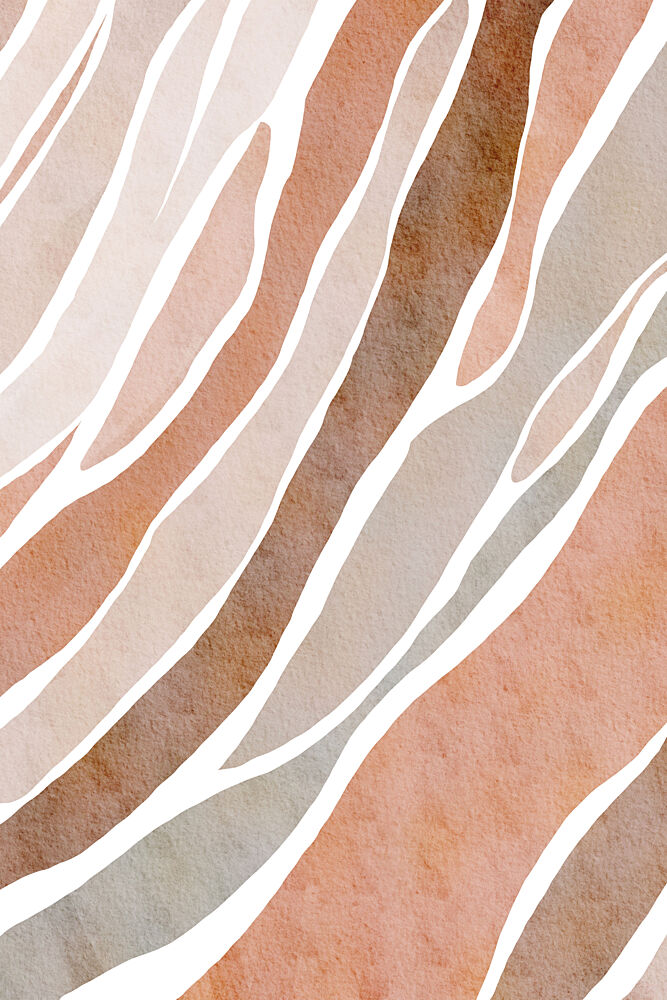 Earthy Abstract Waves art print by Melloi Art Prints for $57.95 CAD