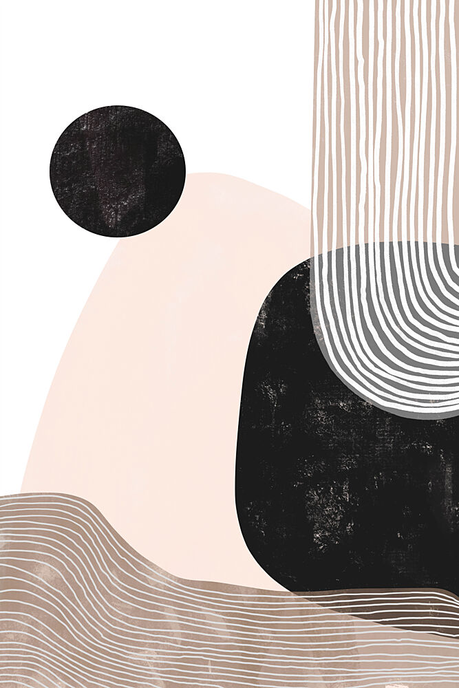 Earthy Abstract Balance art print by Melloi Art Prints for $57.95 CAD