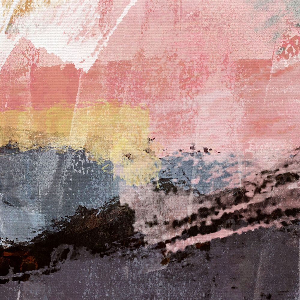 Colorful Abstract Layers art print by Dina Dankers for $57.95 CAD