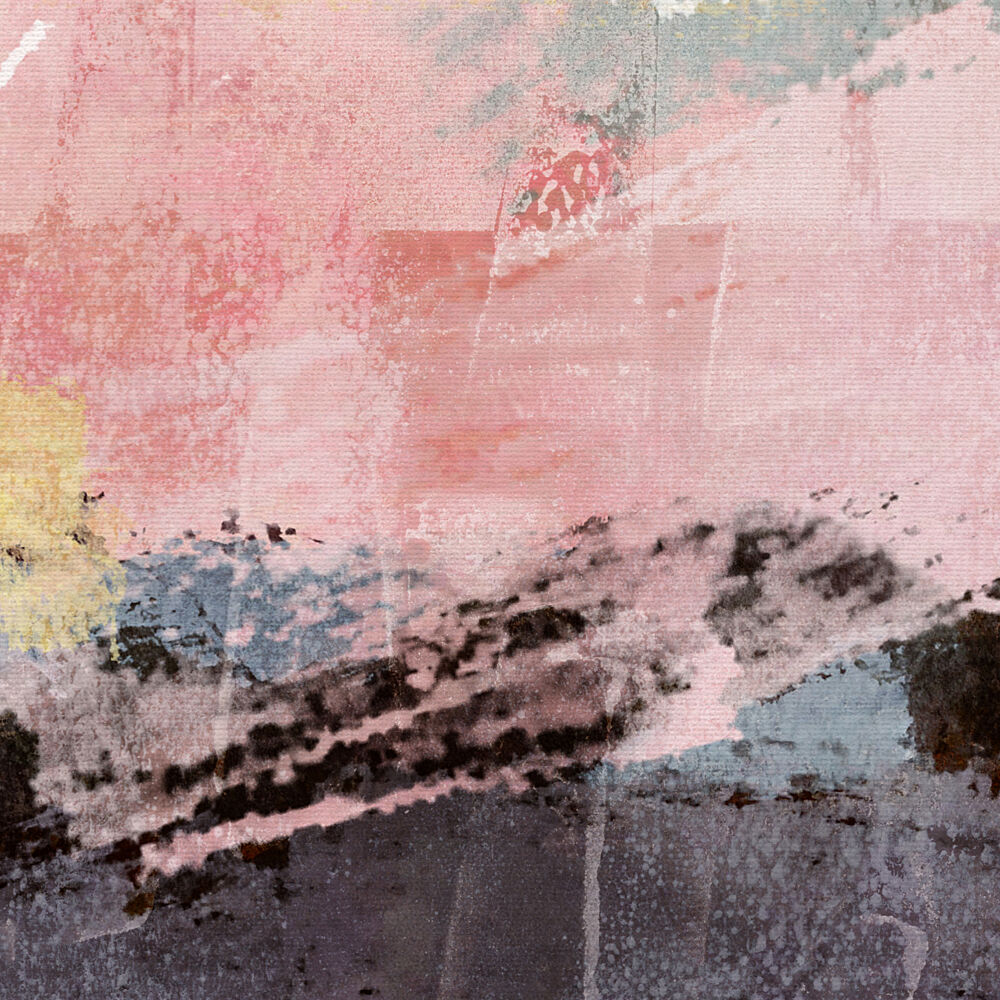 Modern Blush Grey Abstract art print by Dina Dankers for $57.95 CAD