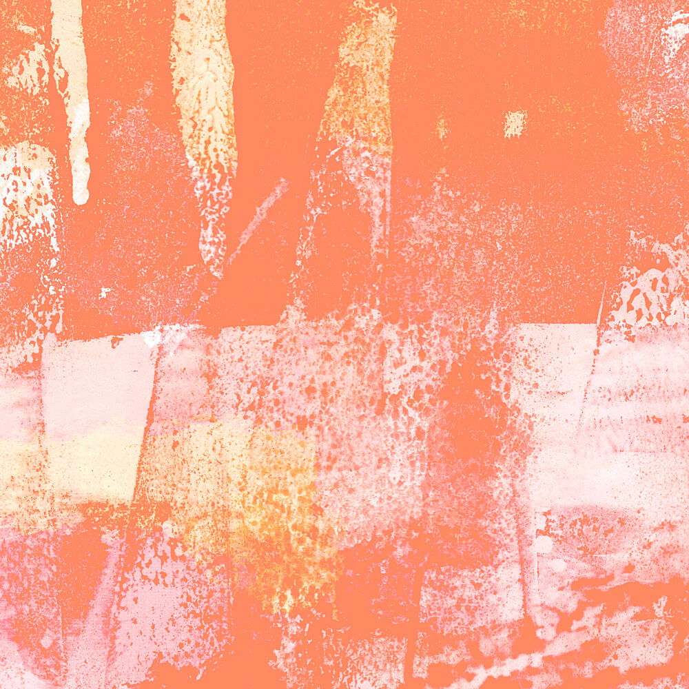 Textured Coral Abstract art print by Dina Dankers for $57.95 CAD