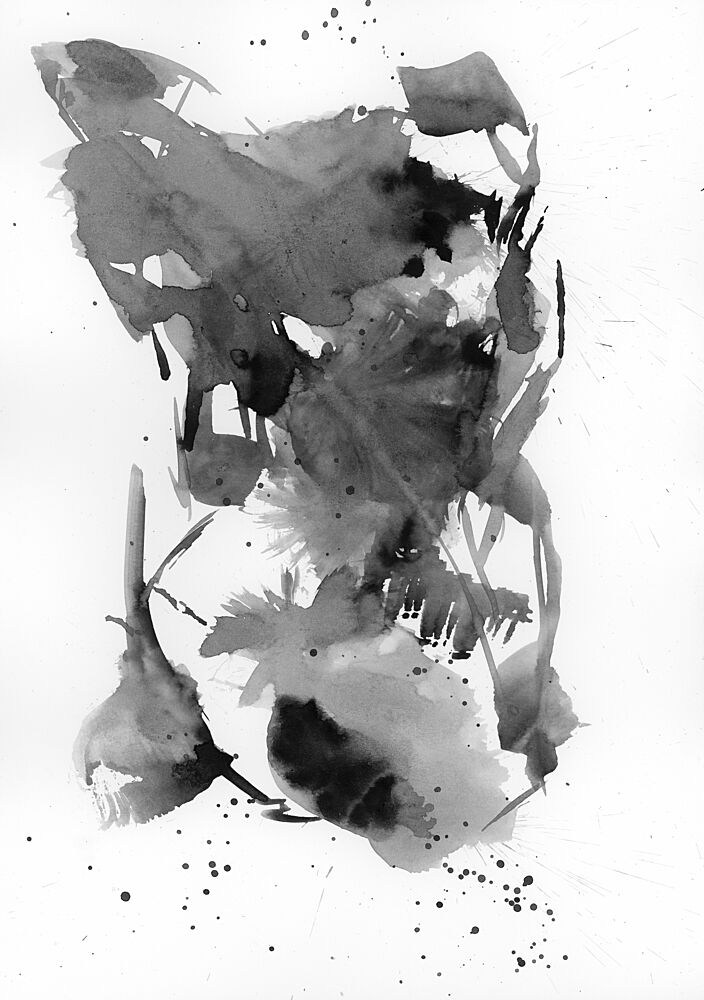 Expressive Dog Portrait art print by Ghazal Riyazi for $57.95 CAD
