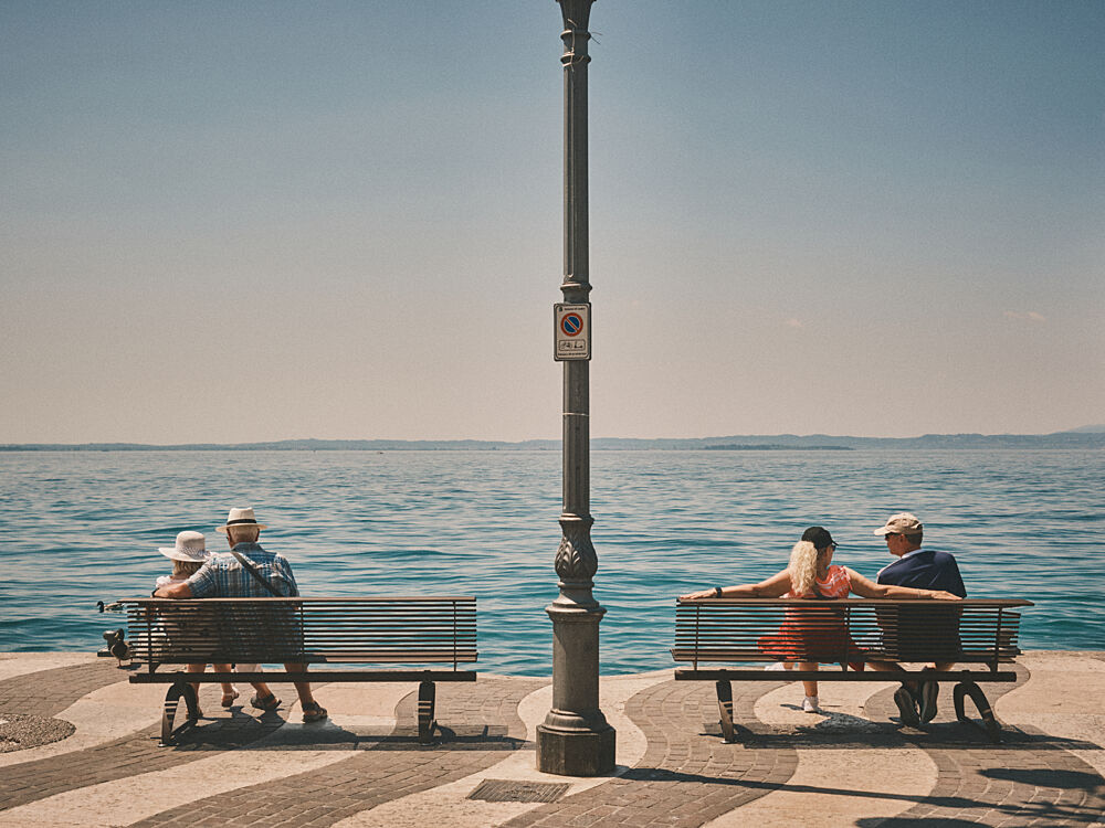 Waterfront Relaxation art print by Luca Stefanelli for $57.95 CAD