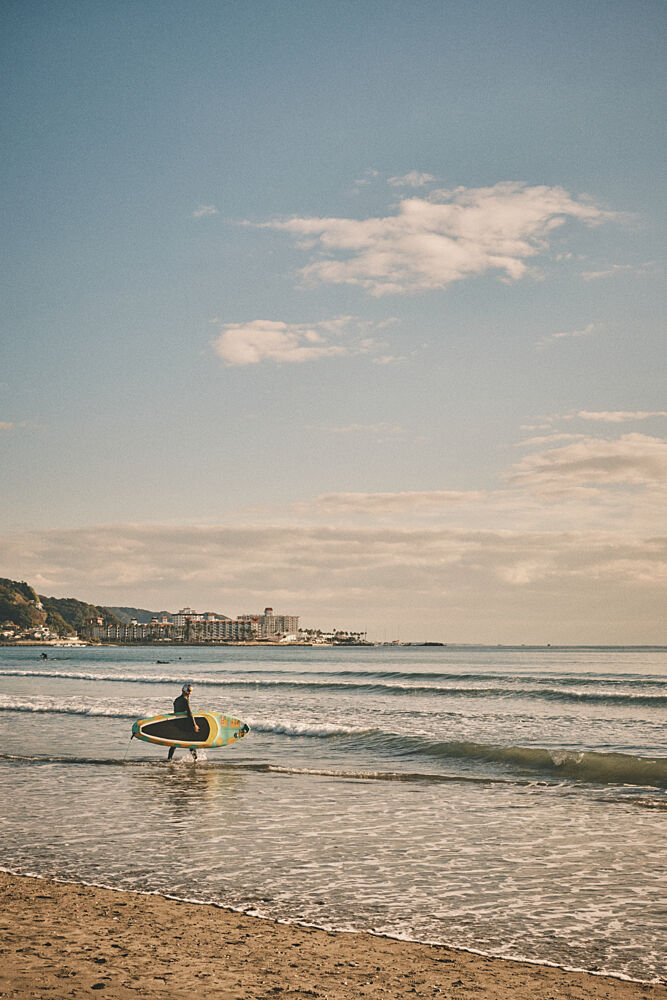 Coastal Paddleboarder Ready art print by Luca Stefanelli for $57.95 CAD
