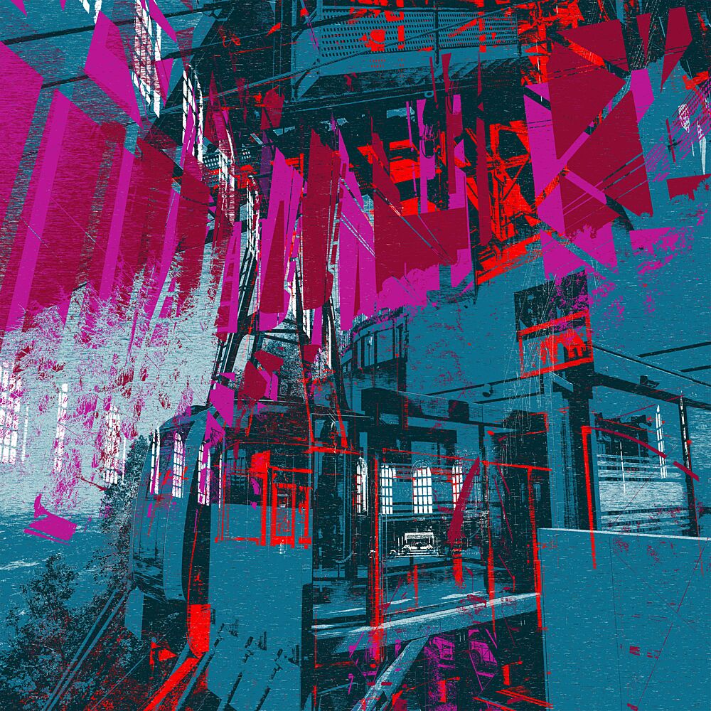 Vivid Architectural Forms art print by Brut Carniollus for $57.95 CAD