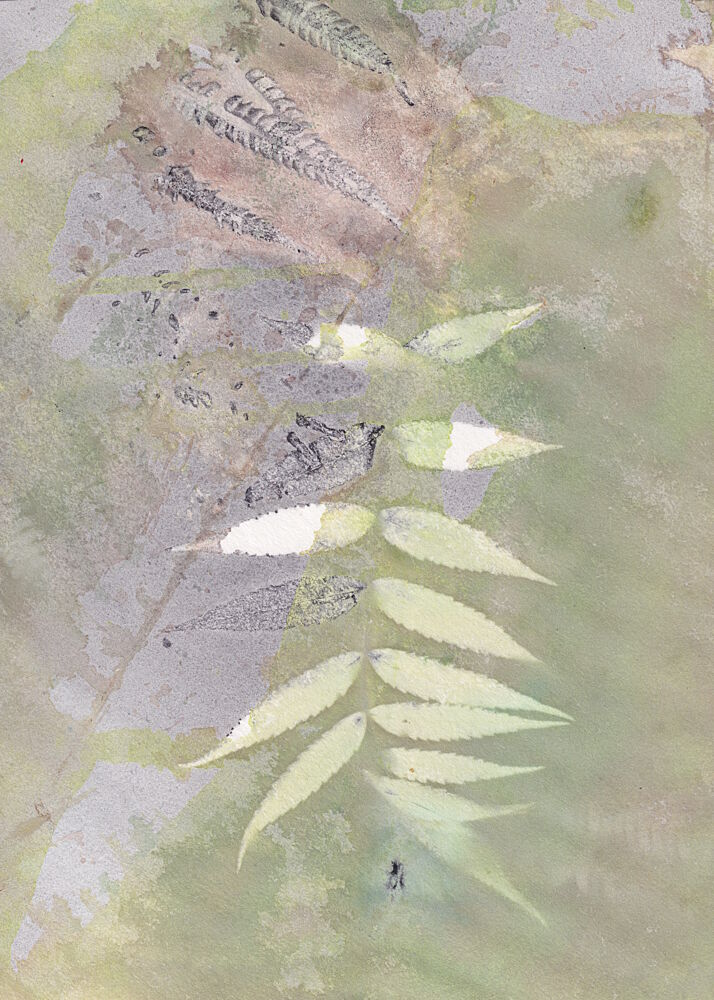 Soft Botanical Greens art print by Maira Ribena for $57.95 CAD