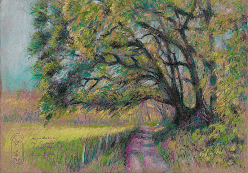 Winding Country Path art print by Corne Akkers for $57.95 CAD
