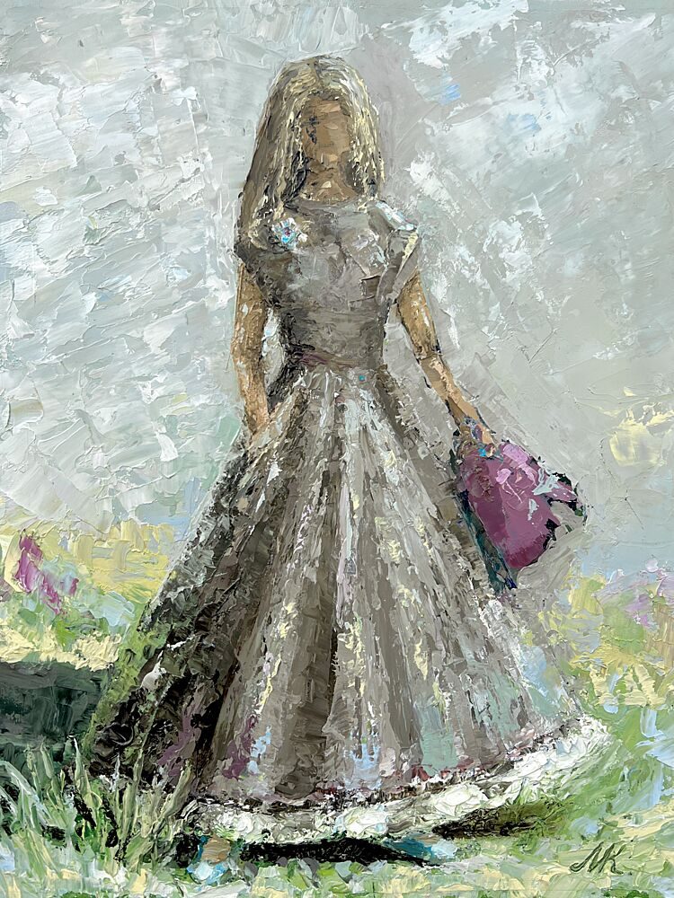 Graceful Field Walk art print by Marina Kozyr for $57.95 CAD