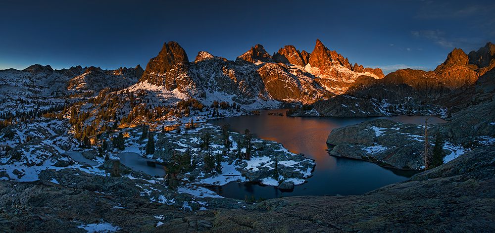 Minaret Lake: First Light art print by Yan Zhang for $57.95 CAD