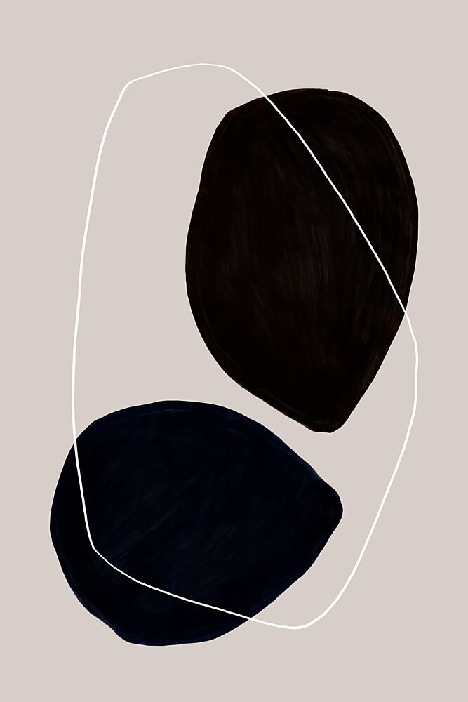 Fluid Abstract Shapes art print by Uplusmestudio for $57.95 CAD