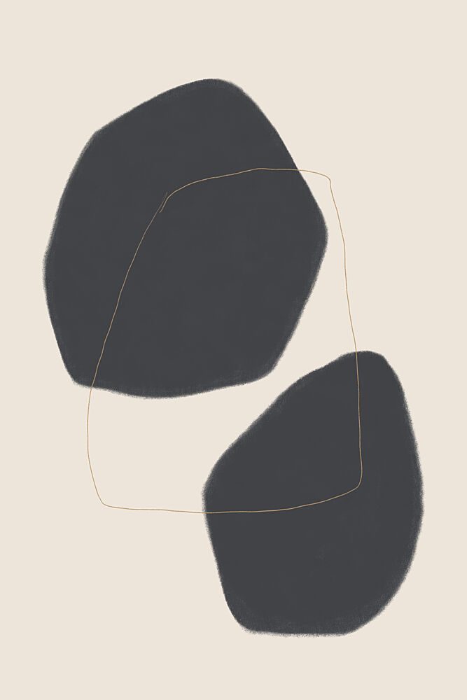 Fluid Minimalist Shapes art print by Uplusmestudio for $57.95 CAD