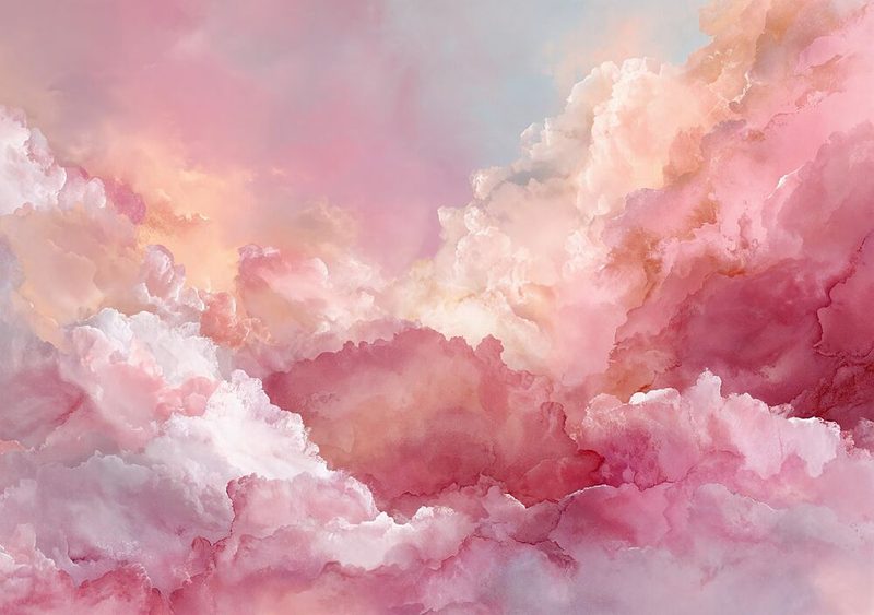 Ethereal Cotton Candy Clouds art print by Marian Plajdicko for $57.95 CAD