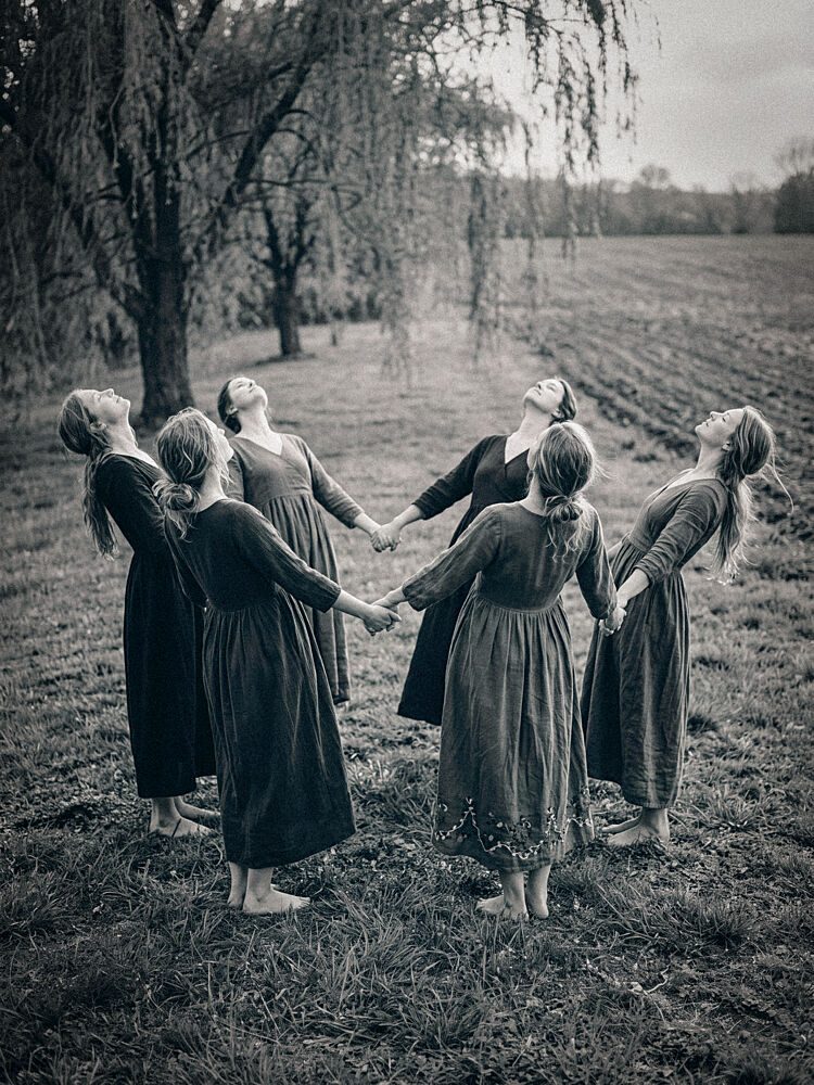 Serene Sisterhood Circle art print by Andreas Magnusson for $57.95 CAD