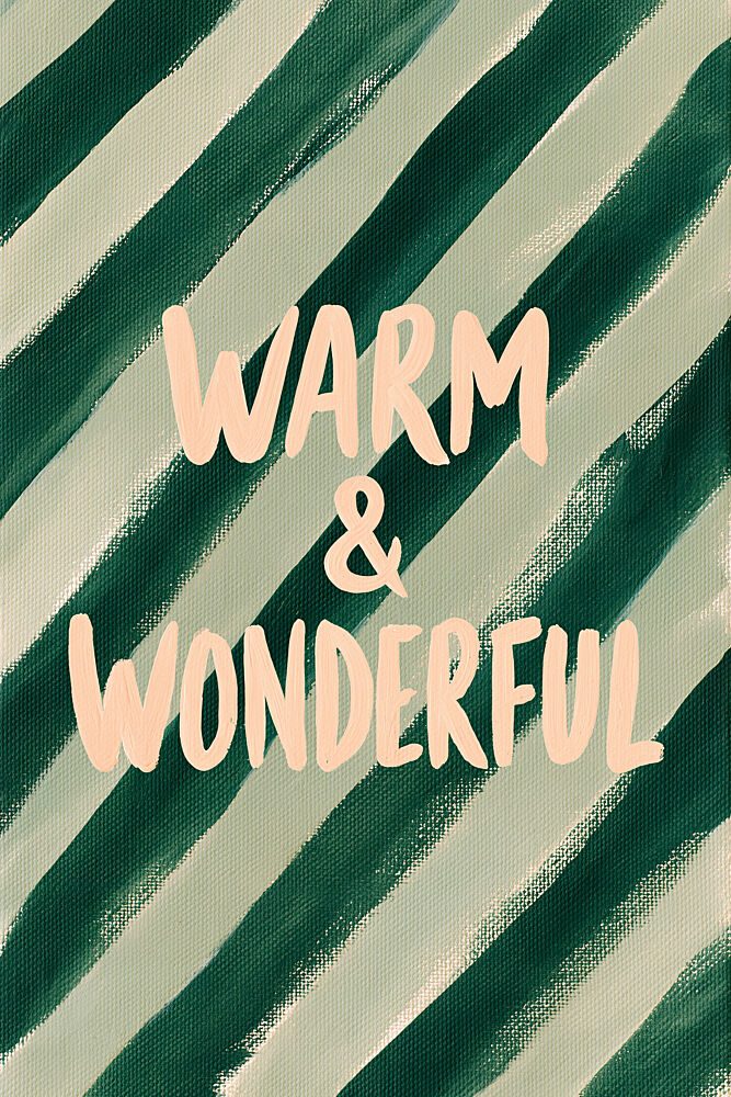 Warm Wonderful Stripes art print by Treechild for $57.95 CAD