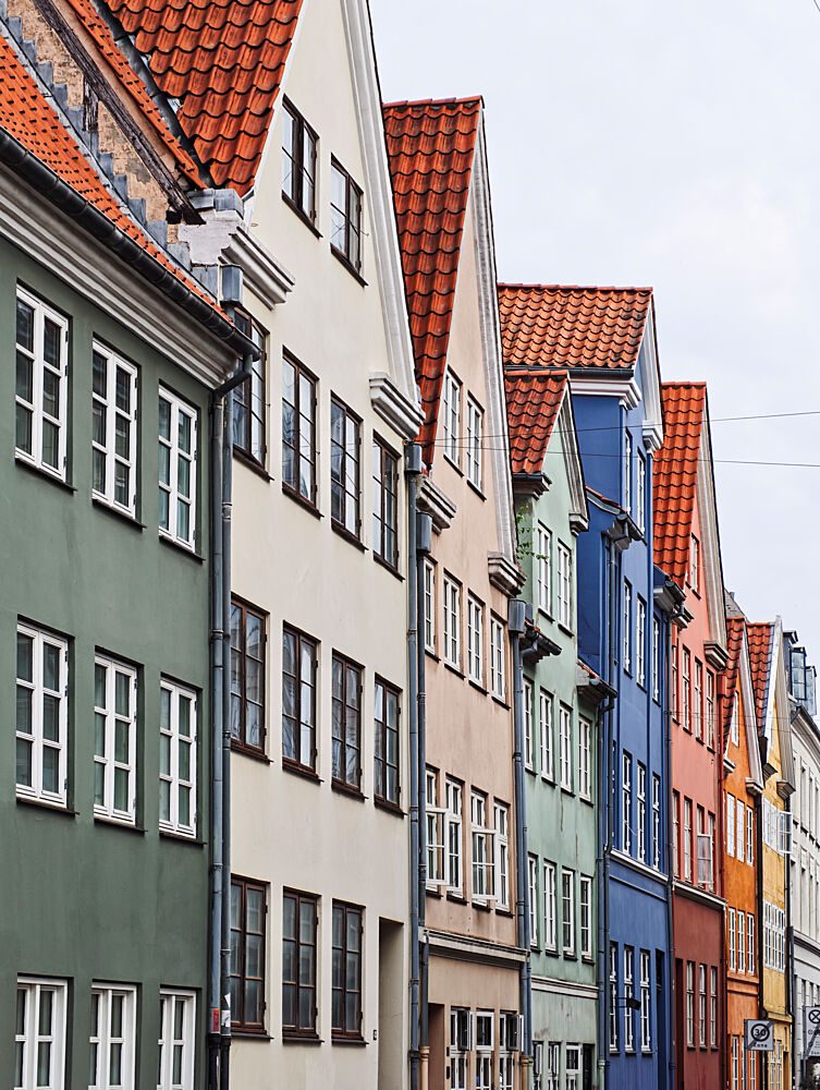 Charming European Row Houses art print by Shot by Clint for $57.95 CAD